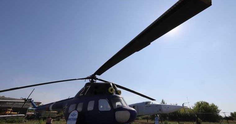 Боевые вертолеты в Курганской области