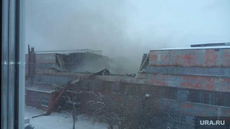 Екатеринбург завод Клаинина обрушение крыши