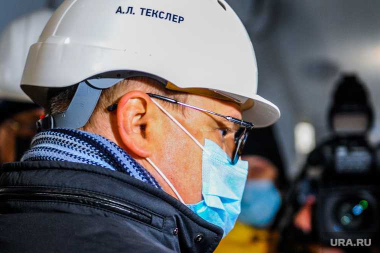 Поездка Алексея Текслера на строительство инфекционной больницы. Челябинск
