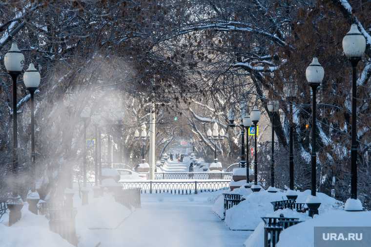 погода в Екатеринбурге морозы