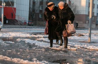 В ЯНАО из-за перепадов температуры затопило город. Фото