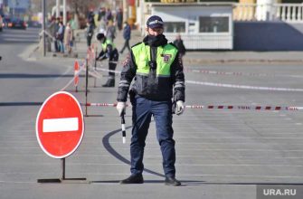 Центральную площадь перекрыли Курган