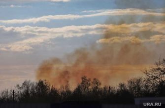 перекрытие трасса Тюмень Екатеринбург пожары
